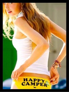 💕P͓̽I͓̽N͓̽K͓̽ V͓̽S͓̽ VINTAGE/RARE/HTF ELR Cheeky Hipster Panties NWT💕